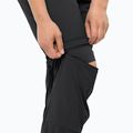 Spodnie softshell damskie Jack Wolfskin Glastal Zip Off black 4