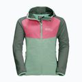 Kurtka softshell dziecięca Jack Wolfskin Turbulence granite green