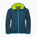 Kurtka softshell dziecięca Jack Wolfskin Fourwinds Jacket Kids dark sea 4