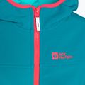 Kurtka softshell dziecięca Jack Wolfskin Fourwinds Jacket Kids everest blue 3