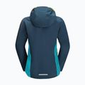 Kurtka przeciwdeszczowa dziecięca Jack Wolfskin Active Hike dark sea 2