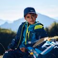Kurtka przeciwdeszczowa dziecięca Jack Wolfskin Active Hike dark sea 3