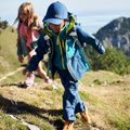 Kurtka przeciwdeszczowa dziecięca Jack Wolfskin Active Hike dark sea 4