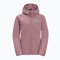 Kurtka softshell dziecięca Jack Wolfskin Solyd ash mauve