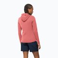 Bluza trekkingowa damska Jack Wolfskin Modesto Hooded faded rose 2