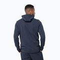 Bluza trekkingowa męska Jack Wolfskin Modesto Hooded night blue 2