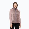 Kurtka hybrydowa damska Jack Wolfskin Routeburn Pro Hybrid rose smoke