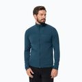 Bluza trekkingowa męska Jack Wolfskin Prelight FZ dark sea