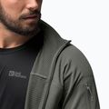 Bluza trekkingowa męska Jack Wolfskin Prelight FZ gecko green 4