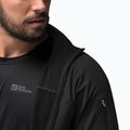 Bluza trekkingowa męska Jack Wolfskin Prelight FZ black 4
