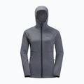 Bluza trekkingowa damska Jack Wolfskin Kolbenberg Hooded FZ dolphin 6