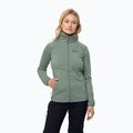 Bluza trekkingowa damska Jack Wolfskin Fortberg FZ picnic green