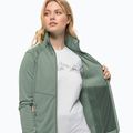 Bluza trekkingowa damska Jack Wolfskin Fortberg FZ picnic green 3