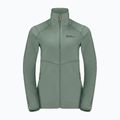 Bluza trekkingowa damska Jack Wolfskin Fortberg FZ picnic green 4