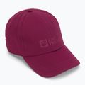 Czapka z daszkiem Jack Wolfskin Baseball sangria red