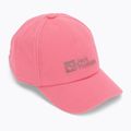 Czapka z daszkiem dziecięca Jack Wolfskin Baseball pink lemonade
