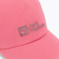 Czapka z daszkiem dziecięca Jack Wolfskin Baseball pink lemonade 5