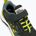 Buty dziecięce Jack Wolfskin Vili Hiker Texapore Low slate green 10