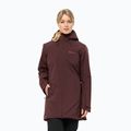 Kurtka ocieplana damska Jack Wolfskin Heidelstein Ins dark maroon