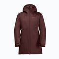 Kurtka ocieplana damska Jack Wolfskin Heidelstein Ins dark maroon 11