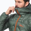 Kurtka skiturowa męska Jack Wolfskin Alpspitze Down Hoody hedge green 4