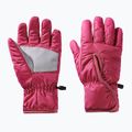 Rękawice trekkingowe dziecięce Jack Wolfskin Easy Entry dark fuchsia