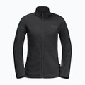 Bluza polarowa damska Jack Wolfskin Taunus Fz black 8