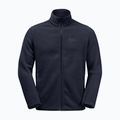 Bluza polarowa męska Jack Wolfskin Winterstein Fz night blue 6