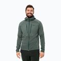 Kurtka hybrydowa męska Jack Wolfskin Alpgrat Pro Ins Fz hedge green