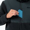 Bluza polarowa męska Jack Wolfskin Felslicht Hooded night blue 6