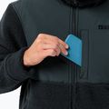 Bluza polarowa męska Jack Wolfskin Felslicht Hooded night blue 5
