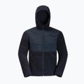 Bluza polarowa męska Jack Wolfskin Felslicht Hooded night blue 8
