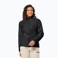 Bluza polarowa damska Jack Wolfskin High Curl black