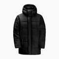 Kurtka ocieplana dziecięca Jack Wolfskin Teen Ins Long granite black 4