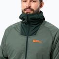 Kurtka przeciwdeszczowa męska Jack Wolfskin Alpspitze Ins Hybrid hedge green 3
