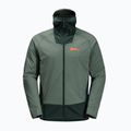 Kurtka przeciwdeszczowa męska Jack Wolfskin Alpspitze Ins Hybrid hedge green 7