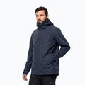 Kurtka 3w1 męska Jack Wolfskin Feldberg Luntal 3in1 night blue 2