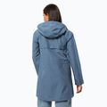 Płaszcz przeciwdeszczowy damski Jack Wolfskin Cape West Coat elemental blue 2