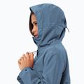 Płaszcz przeciwdeszczowy damski Jack Wolfskin Cape West Coat elemental blue 5