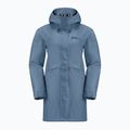 Płaszcz przeciwdeszczowy damski Jack Wolfskin Cape West Coat elemental blue 7