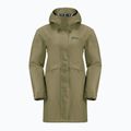 Płaszcz przeciwdeszczowy damski Jack Wolfskin Cape West Coat bay leaf 7