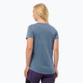 Koszulka trekkingowa damska Jack Wolfskin Vonnan S/S Graphic elemental blue 2
