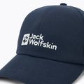 Czapka z daszkiem Jack Wolfskin Baseball Cap night blue 4