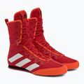 Buty bokserskie męskie adidas Box Hog 4 czerwone GW1403 5