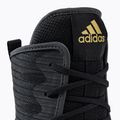 Buty bokserskie adidas Box Hog 4 czarno-złote GZ6116 9