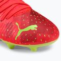 Buty piłkarskie dziecięce PUMA Future Z 4.4 FG/AG fiery coral/fizzy light/puma black/salmon 7