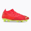 Buty piłkarskie dziecięce PUMA Future Z 3.4 FG/AG fiery coral/fizzy light/puma black/salmon 2