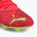 Buty piłkarskie dziecięce PUMA Future Z 3.4 FG/AG fiery coral/fizzy light/puma black/salmon 7