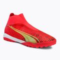 Buty piłkarskie męskie PUMA Ultra Match+ LL TT fiery coral/fizzy light/puma black