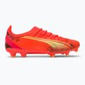 Buty piłkarskie męskie PUMA Ultra Ultimate FG/AG fiery coral/fizzy light 2